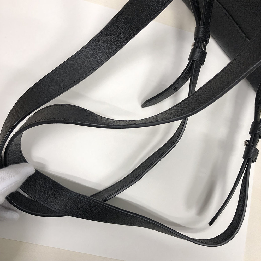 Louis Vuitton Lock Me Backpack Rucksack Noir Black Silver Hardware - Picture 12 of 12